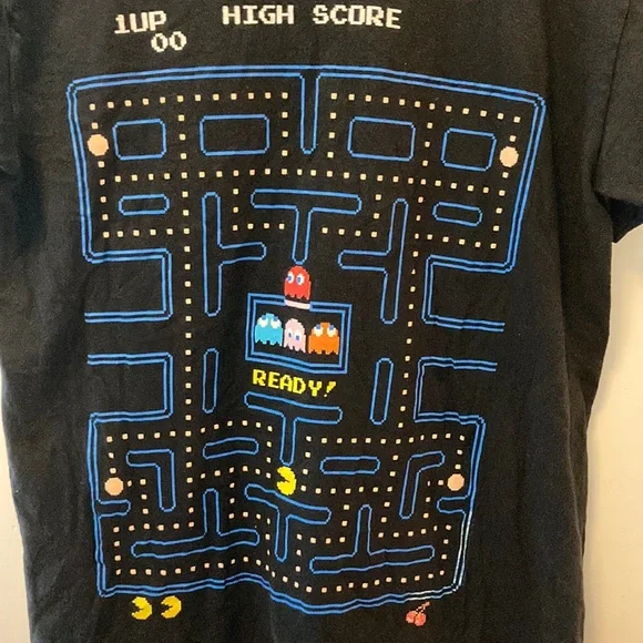 Vintage PAC-MAN T- shirt - Picture 1 of 5